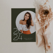 Moderna fiesta Minimalista de graduación de fotogr