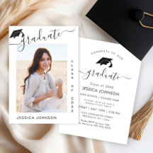 Moderna fiesta Minimalista de graduación de FOTOS