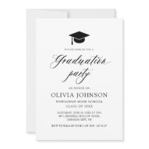Moderna fiesta simple de graduación de fotos Minim