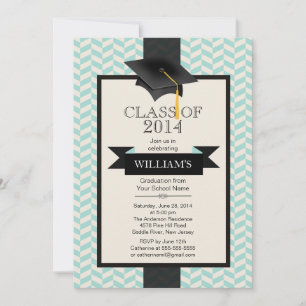 Invitación moderna formal de la fiesta de