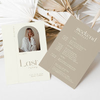 Moderna foto mínima de soltera "Last Fling"