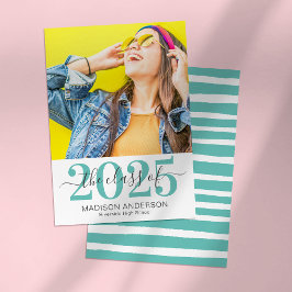 Invitación Moderna graduación fotográfica 2025