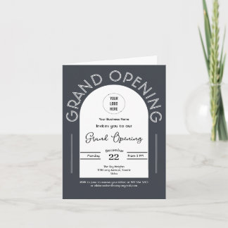 Invitación Moderna Gran Apertura