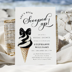 Invitación Moderna Ice Cream Bridal Shower