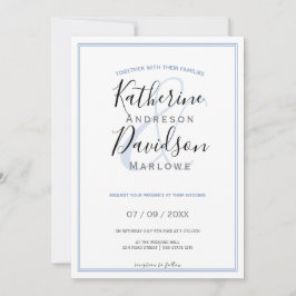 Invitación Moderna ✨ Minimalista 💌 elegante ambiente