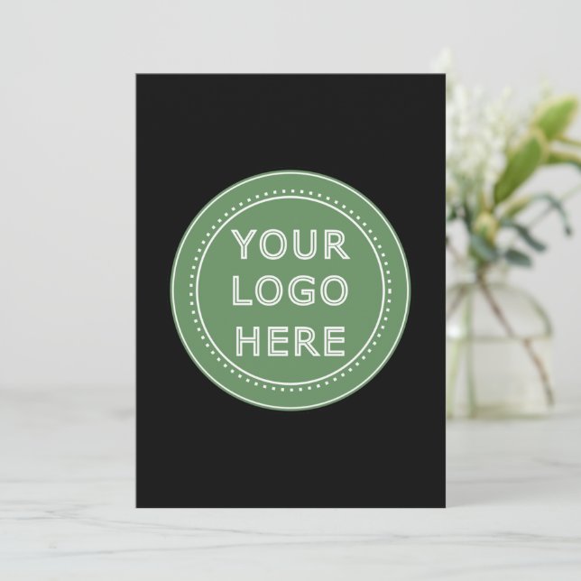 Invitación moderna, Minimalista, elegante y editab (Anverso de pie)