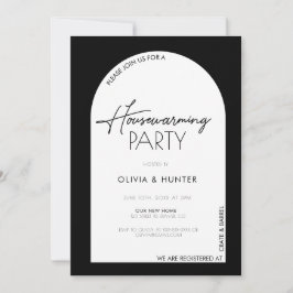 Invitación moderna Minimalista para el calentamien