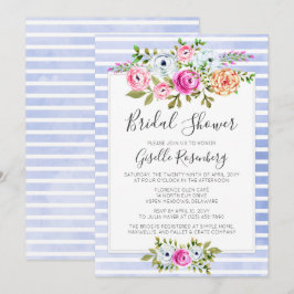 Invitación moderna para despedida de soltera con a