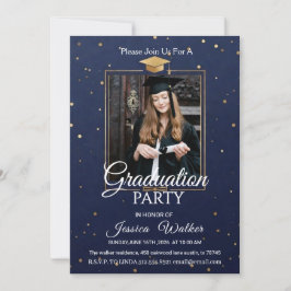 Invitación moderna para fiesta de graduación 2026
