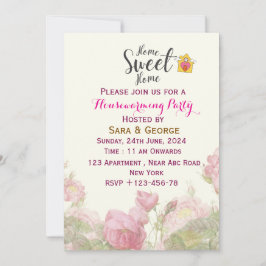 Invitación moderna para inaugurar casa