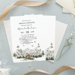 Invitación Moderna y elegante aventura acuática Begin Bridal