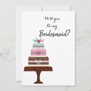 Invitación Moderna y elegante empleada de honor de estilo sen