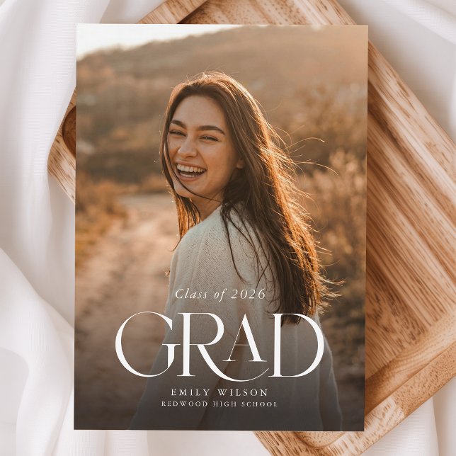 Invitación moderna y elegante para fiesta de gradu (Subido por el creador)