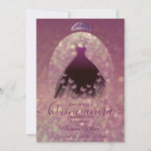 Invitación Moderna y elegante ropa de mariposa de boquilla ti