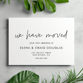 invitación moderna y minimalista