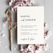 Moderna y Minimalista | BODA