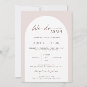 Invitación moderna y minimalista para renovación d