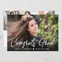 Moderna y sencilla fiesta Minimalista de graduació