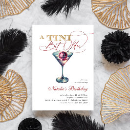 Invitación Moderno A Tini Un Poco Más Antiguo Martini Cherry 