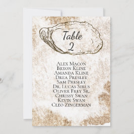 Invitación Moderno acuarela Oyster Beach