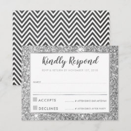 Invitación MODERNO BAR MITZVAH gracias genial purpurina de pl