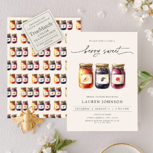 Invitación Moderno Berry Sweet Summer Fruits Bridal Shower