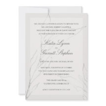 Moderno Boda Gris Floral Elegante