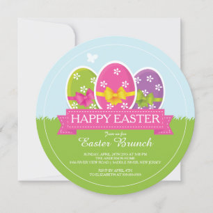 Invitación Moderno brunch de cena