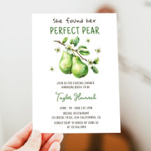 Moderno Brunch Greenery Perfect Pear Bridal Ducha