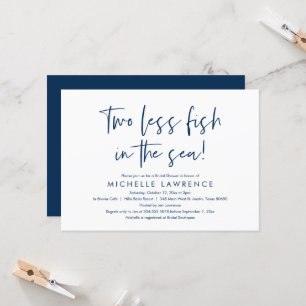 Invitación Moderno Casual and Fun, Bridal Shower Fiesta I