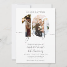 Moderno décimo aniversario Boda 2 foto