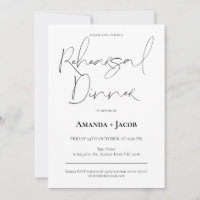 Moderno ensayo de caligrafía Minimalista