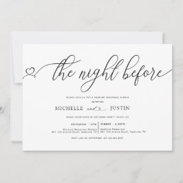 Invitación Moderno ensayo Minimalista simple Invita