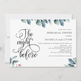 Invitación Moderno ensayo Minimalista simple Invita