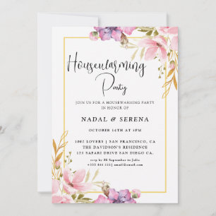 Invitación Moderno Fiesta elegante de la casa