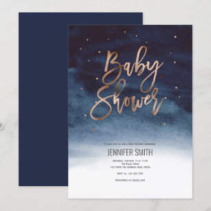 Invitación Moderno, Invierno, Niño, Baby Shower