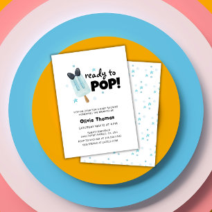 Invitación Moderno Listo Para Dejar De Lado La Baby Shower De