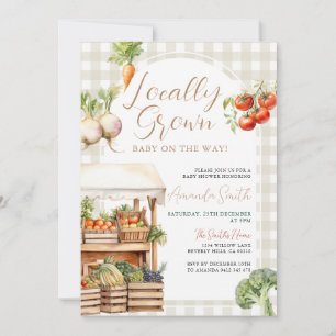 Invitación Moderno Minimalista de origen local con amor