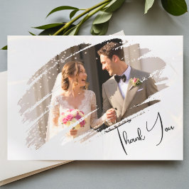 Invitación Moderno Minimalista Elegante Trazo de Pincel Graci
