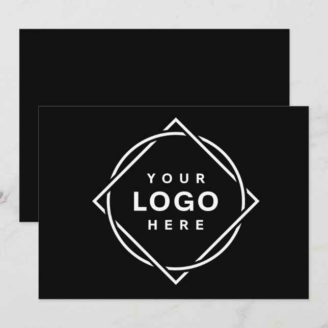 Invitación Moderno, Minimalista, elegante y Personalizable (Anverso / Reverso)