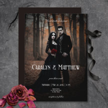 Moderno Moody Gothic Photo Dark Boda