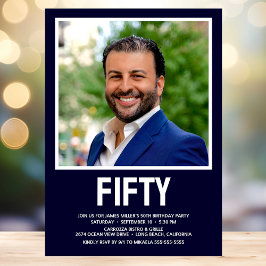Invitación Moderno partido de los 50 años de la Fama 50