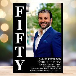 Invitación Moderno partido de los 50 años de la Fama 50