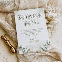 Moderno Sage Green Gold Eucalyptus Bridal Shower