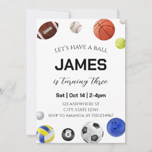 Invitación Moderno tengamos un bebé cumpleaños