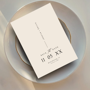 Invitación Moderno y elegante guión estilo Boho Guardar la fe