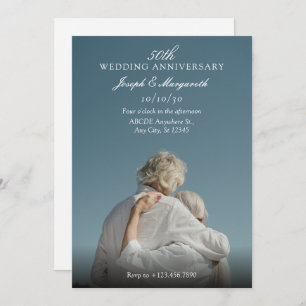 Invitación Moderno y minimalista boda fotográfico