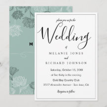 Moderno y simple Boda de escritura caligráfica ele