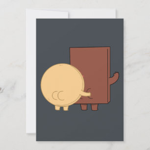 Invitación Modo De Reproducción De Choco Y Panqueque