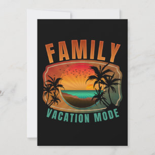 INVITACIÓN MODO DE VACACIONES FAMILIARES